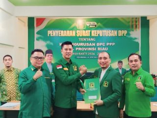 Resmi Pimpin DPC PPP Kepulauan Meranti Periode 2026–2031, Noli Sugiharto Targetkan Penguatan Kader dan Penambahan Kursi DPRD