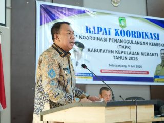 Wakil Bupati Muzamil Pimpin Rakor Penanggulangan Kemiskinan, Pemkab Meranti Perkuat Strategi Tekan Angka Kemiskinan