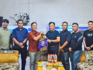 Bupati Asmar Perkuat Sinergi dengan Danposal Selatpanjang, Bahas Stabilitas Wilayah dan Pembangunan Meranti